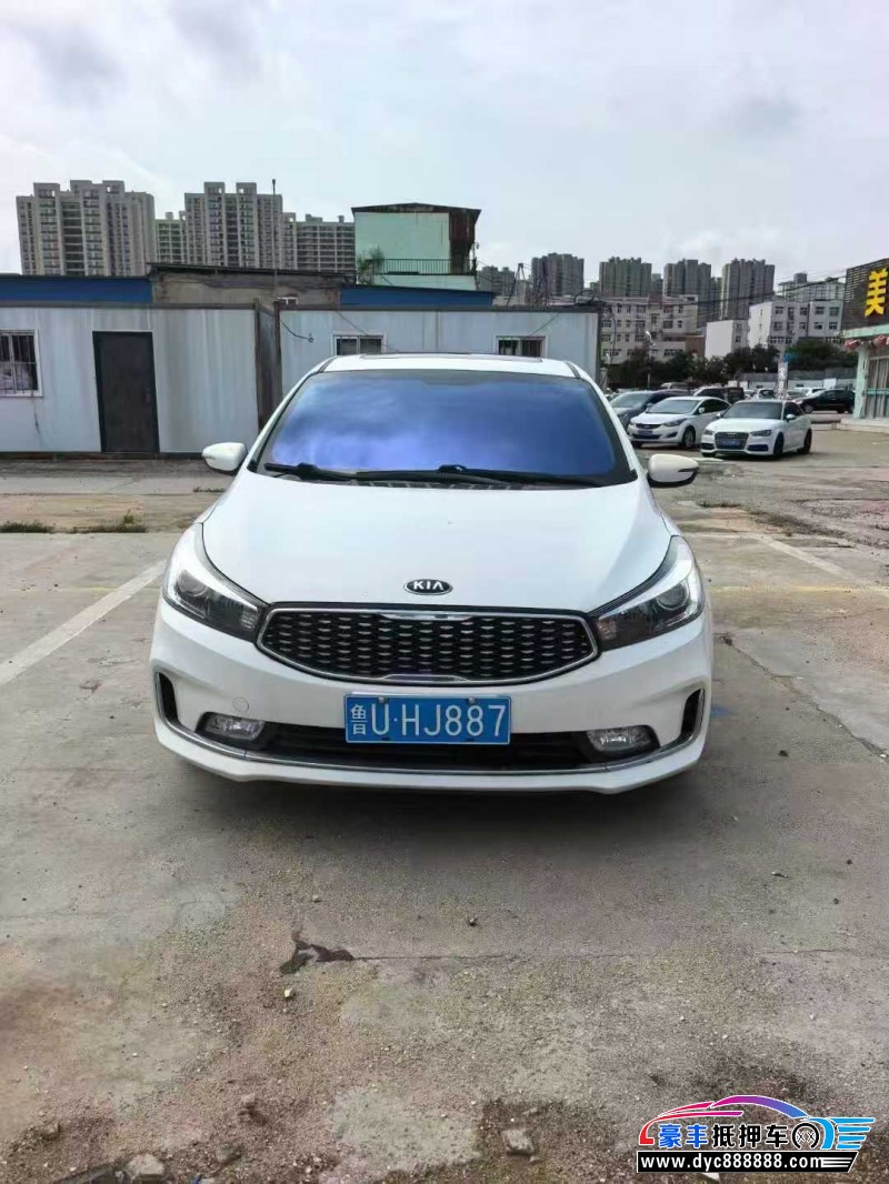 18年起亚K3轿车抵押车出售