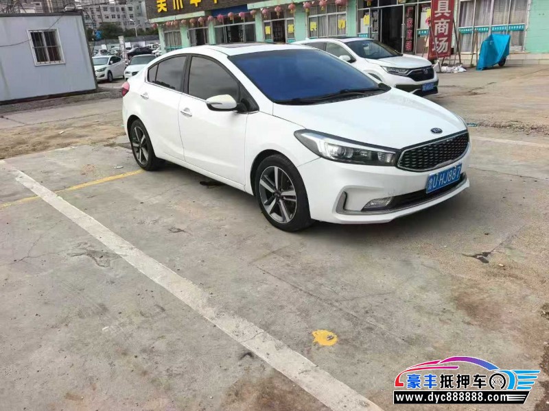 18年起亚K3轿车抵押车出售