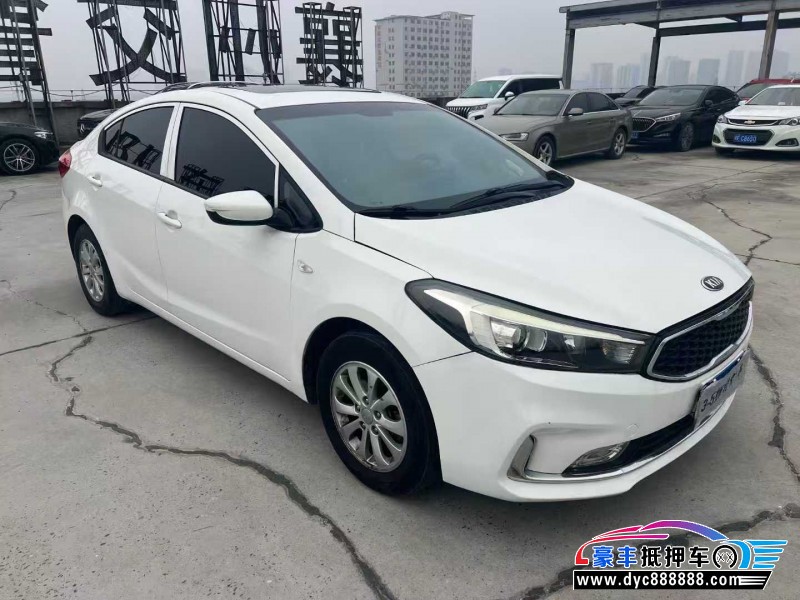 18年起亚K3轿车抵押车出售