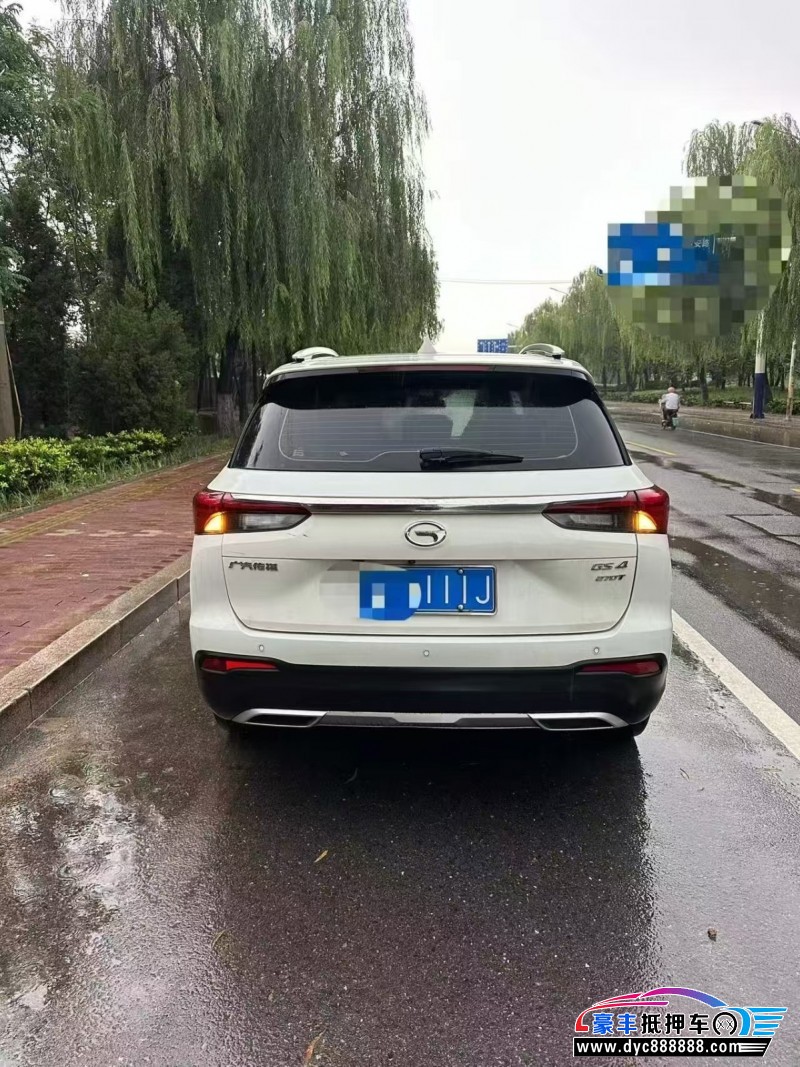 22年传祺GS4轿车抵押车出售