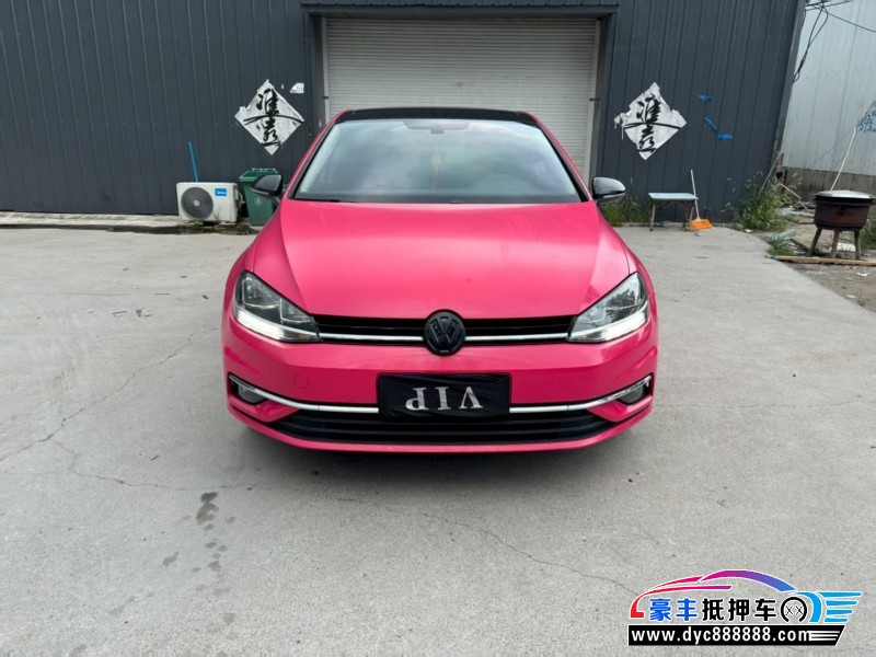 18年大众高尔夫轿车抵押车出售