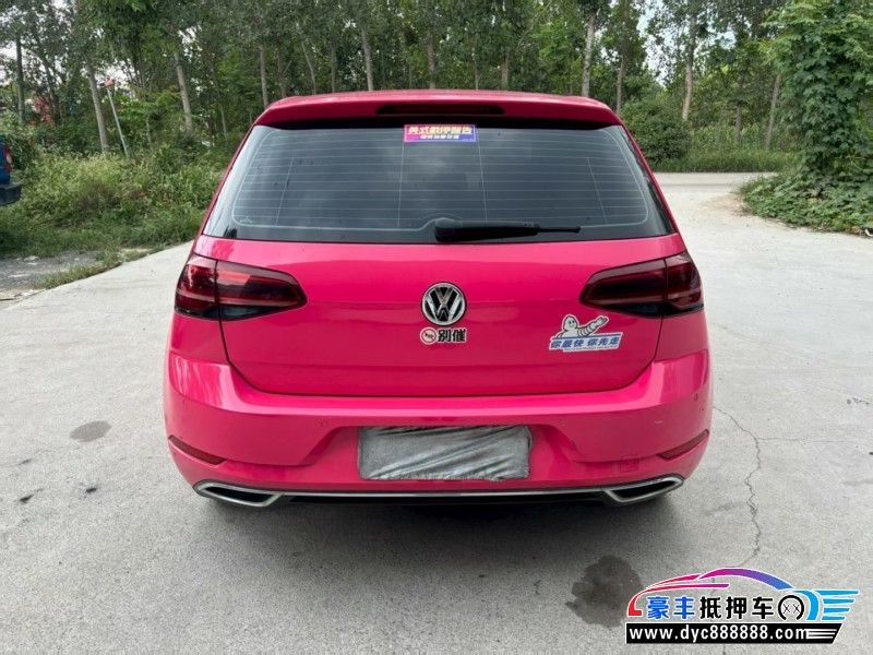 18年大众高尔夫轿车抵押车出售