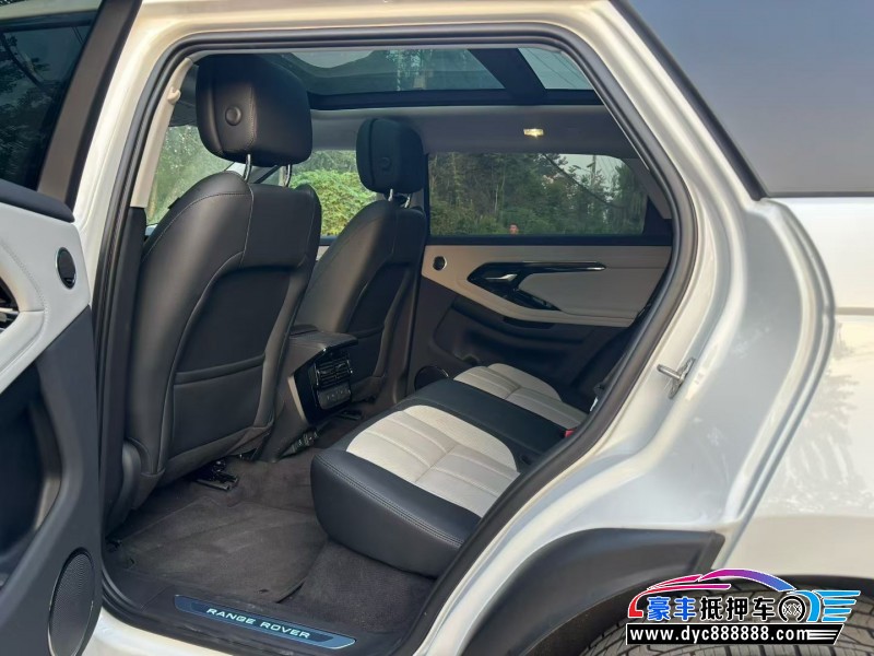 25年路虎揽胜极光轿车抵押车出售