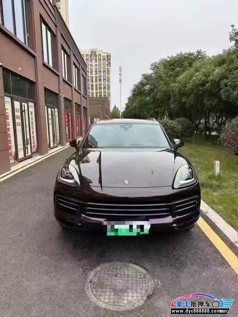 20年保时捷卡宴轿车抵押车出售