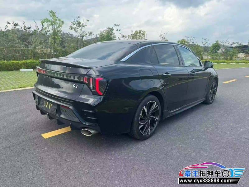 24年领克03轿车抵押车出售