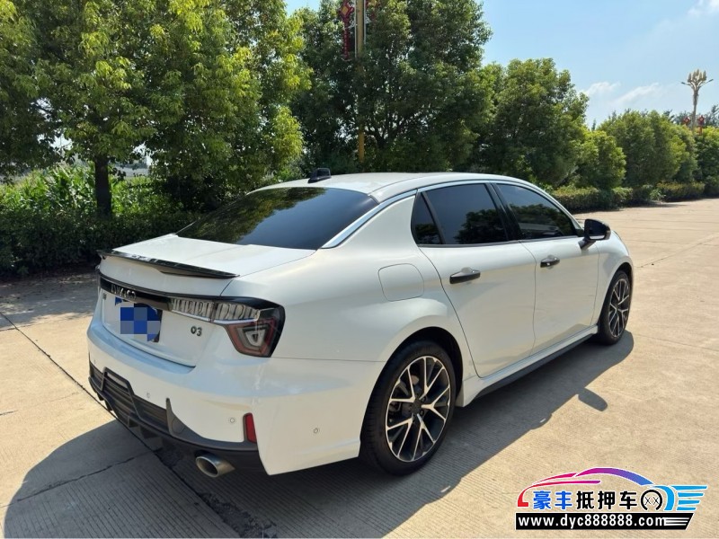 19年领克03轿车抵押车出售