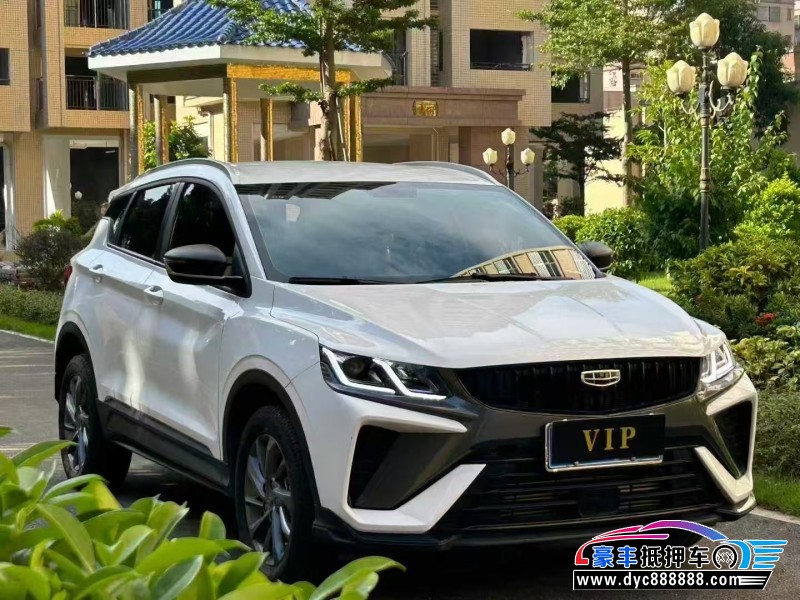 24年吉利缤越轿车抵押车出售