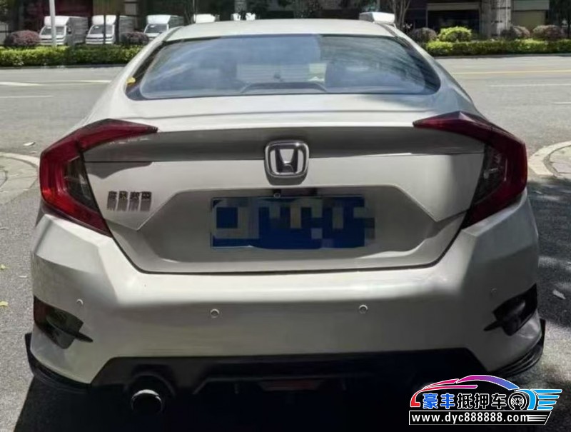 19年本田思域轿车抵押车出售