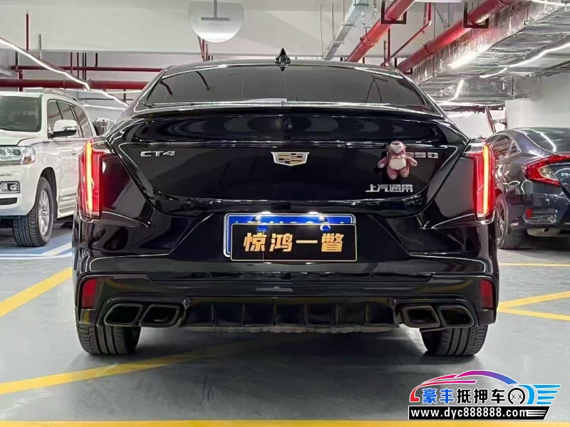 23年凯迪拉克CT4轿车抵押车出售