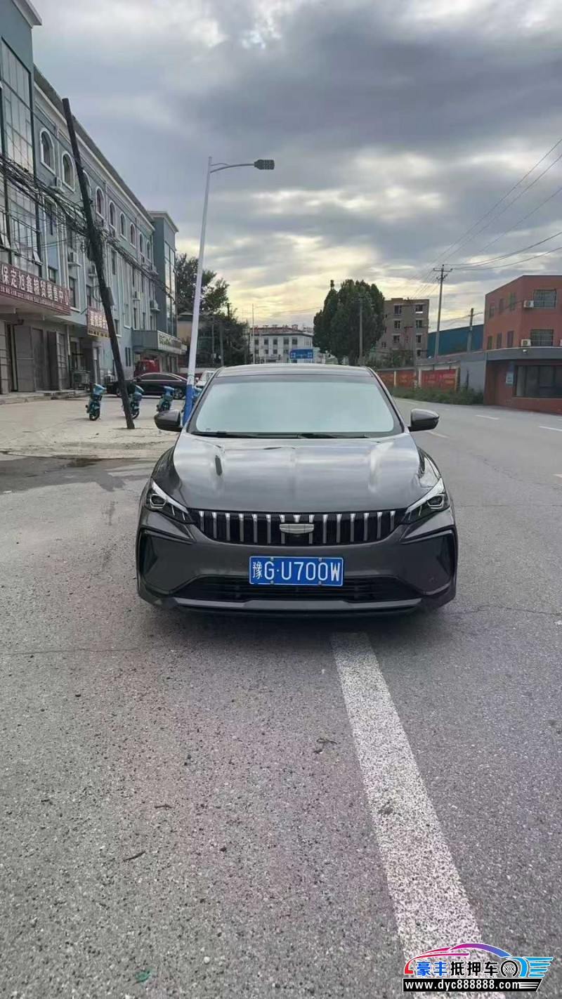 23年吉利缤瑞轿车抵押车出售