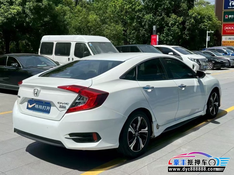 18年本田思域轿车抵押车出售