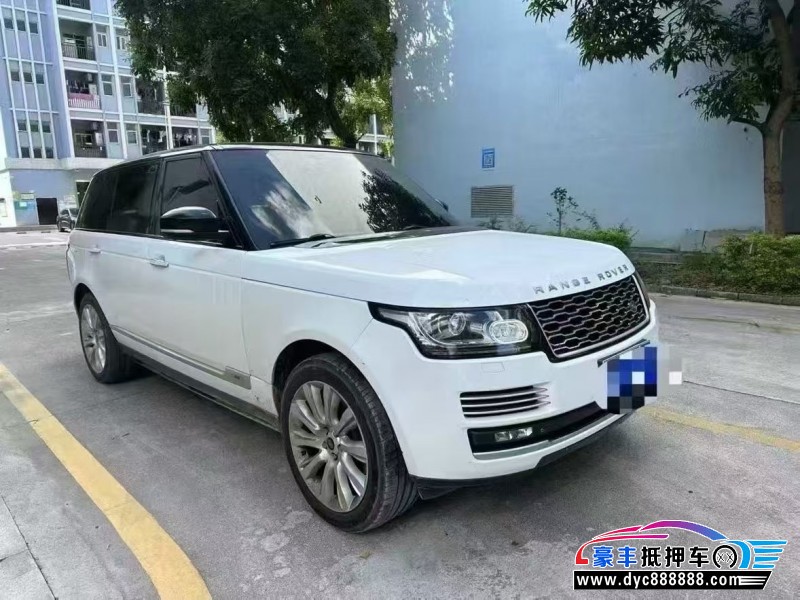 14年路虎揽胜行政轿车抵押车出售