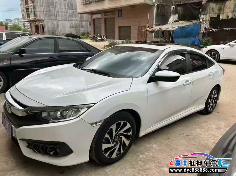 19年本田思域轿车抵押车出售