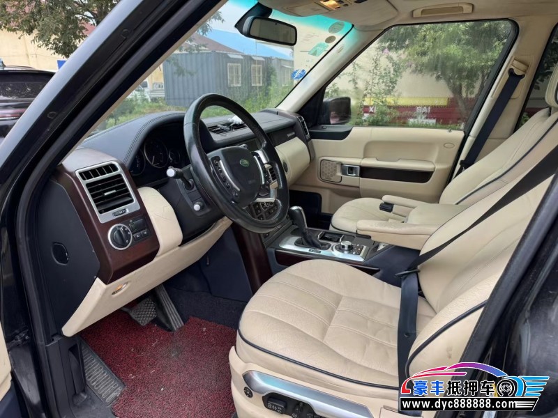 09年路虎揽胜轿车抵押车出售