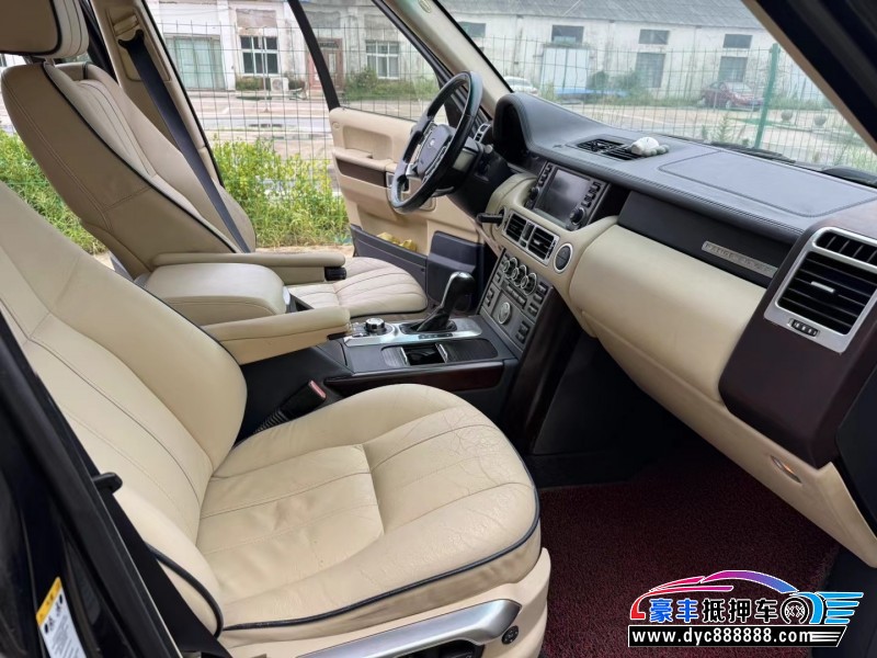 09年路虎揽胜轿车抵押车出售