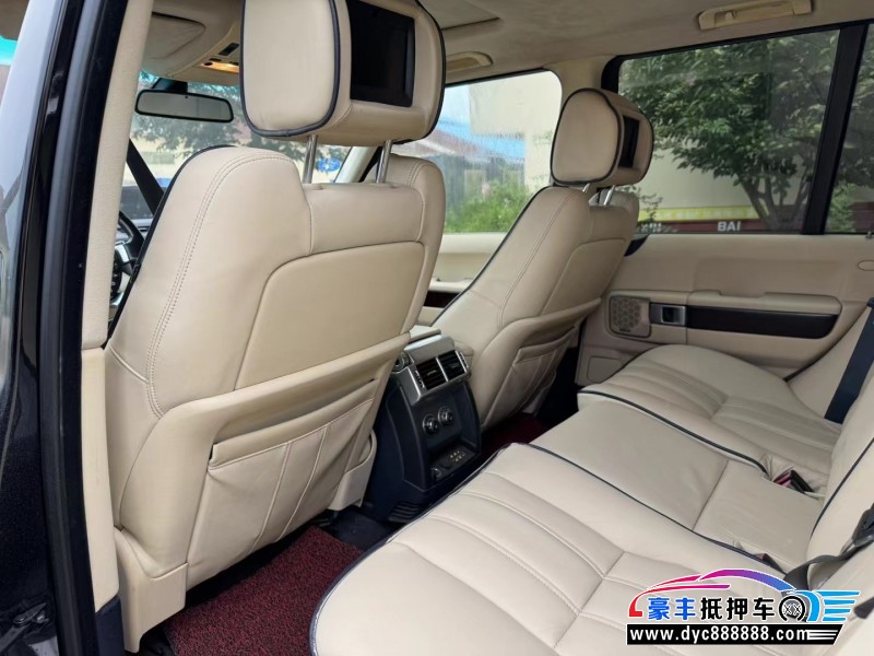 09年路虎揽胜轿车抵押车出售