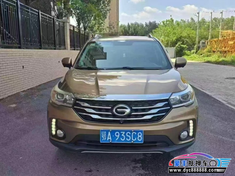 16年传祺GS4轿车抵押车出售