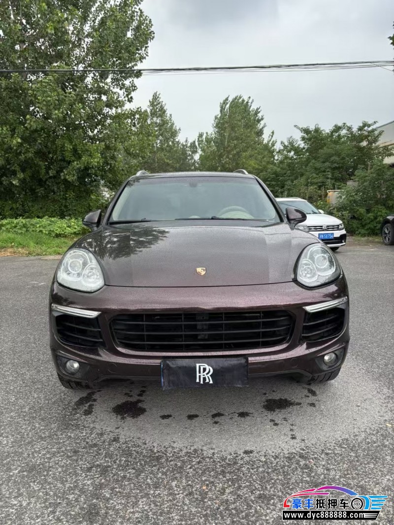 16年保时捷卡宴轿车抵押车出售