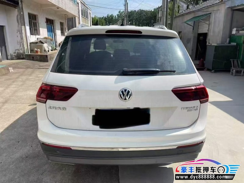 18年大众途观轿车抵押车出售