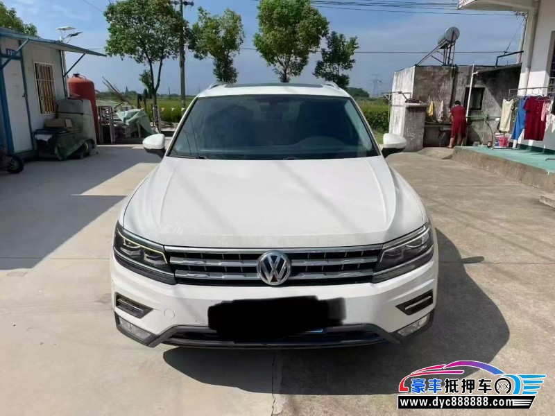 18年大众途观轿车抵押车出售