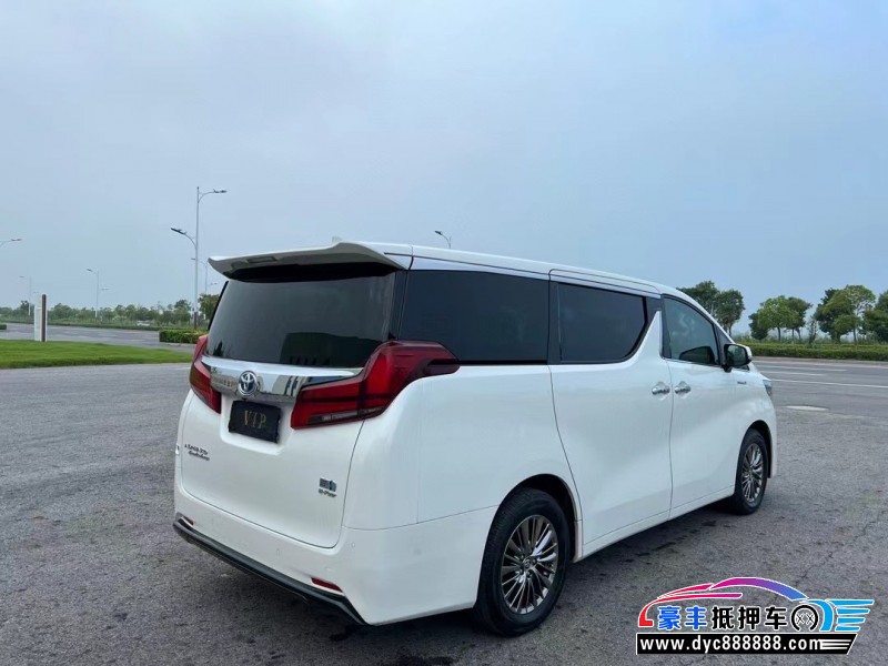 21年丰田埃尔法轿车抵押车出售