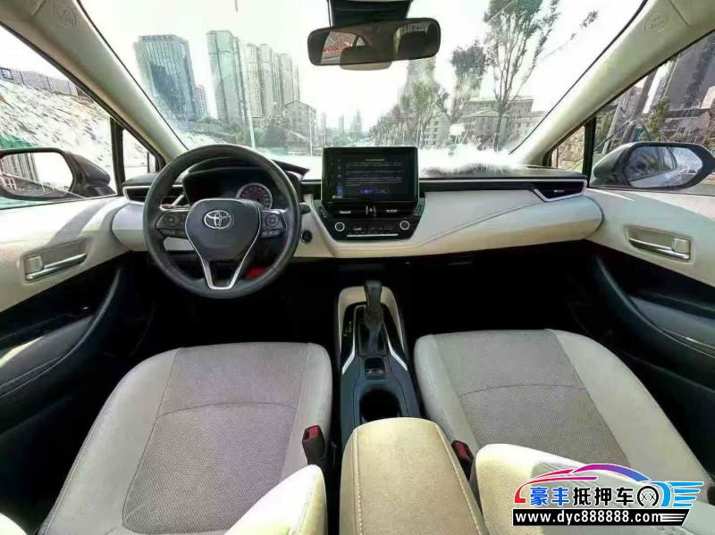 24年丰田卡罗拉轿车抵押车出售