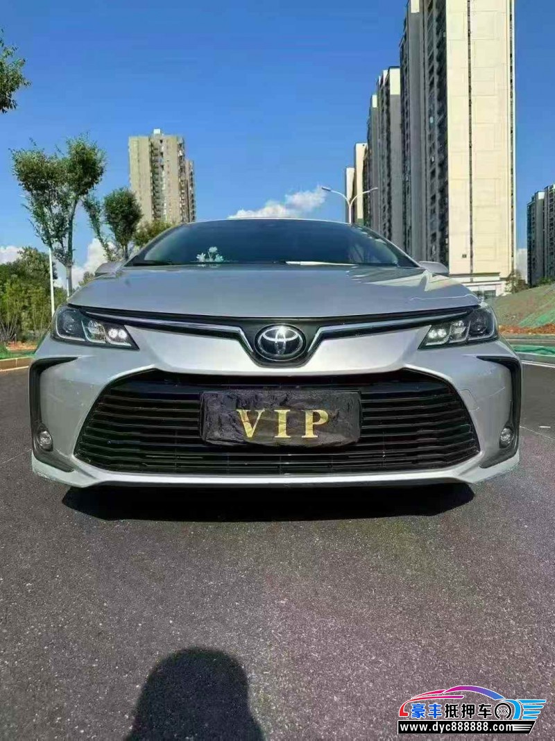 24年丰田卡罗拉轿车抵押车出售