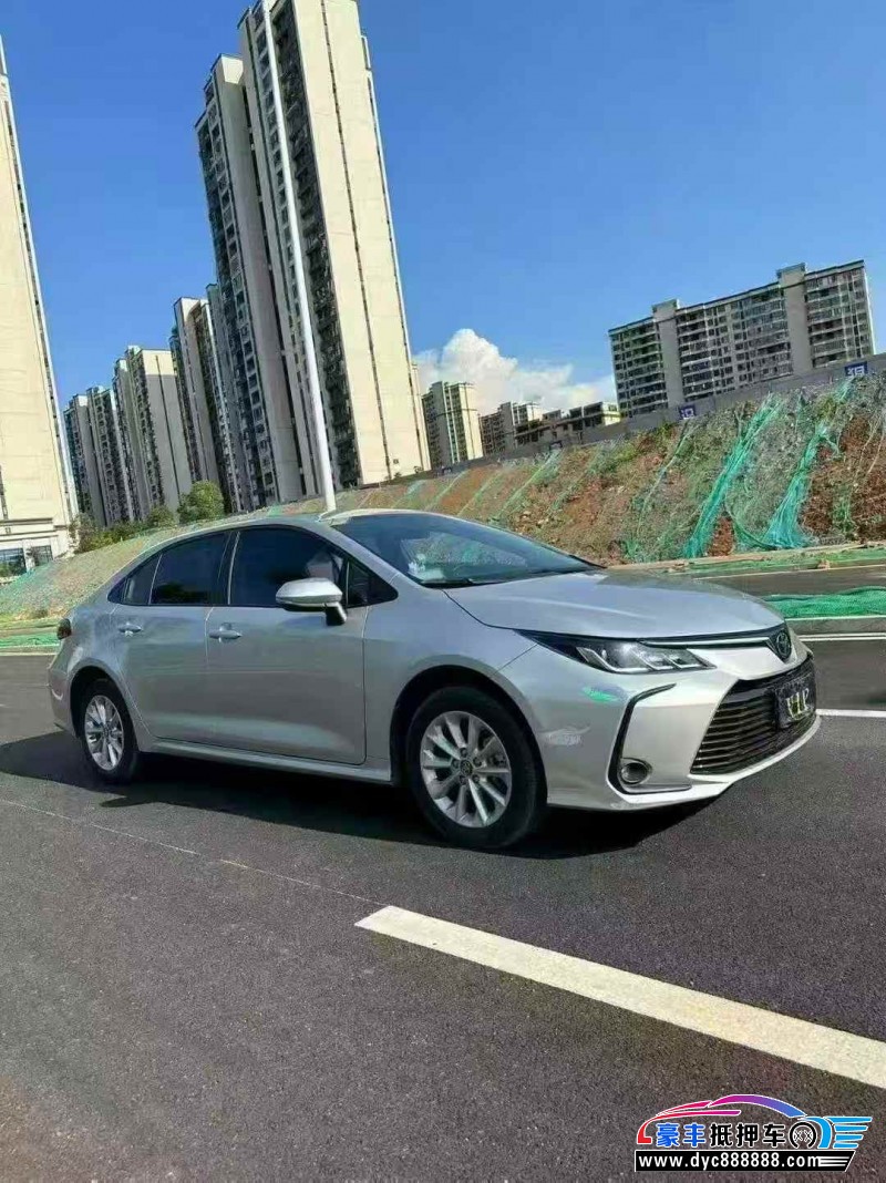 24年丰田卡罗拉轿车抵押车出售