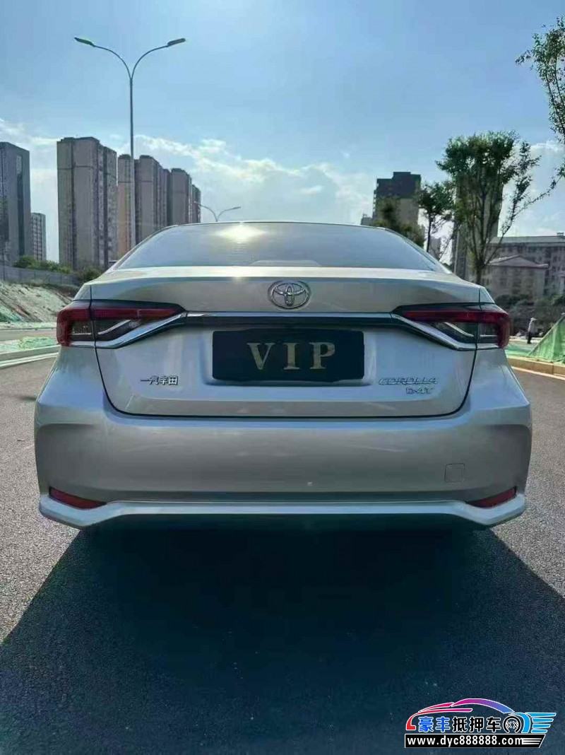 24年丰田卡罗拉轿车抵押车出售