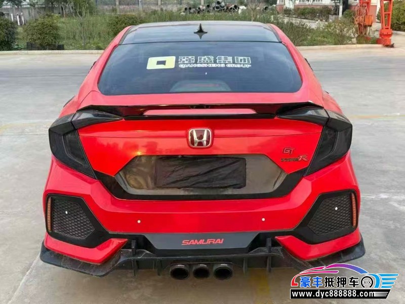 16年本田思域轿车抵押车出售