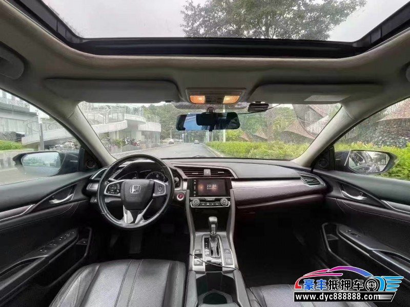 18年本田思域轿车抵押车出售