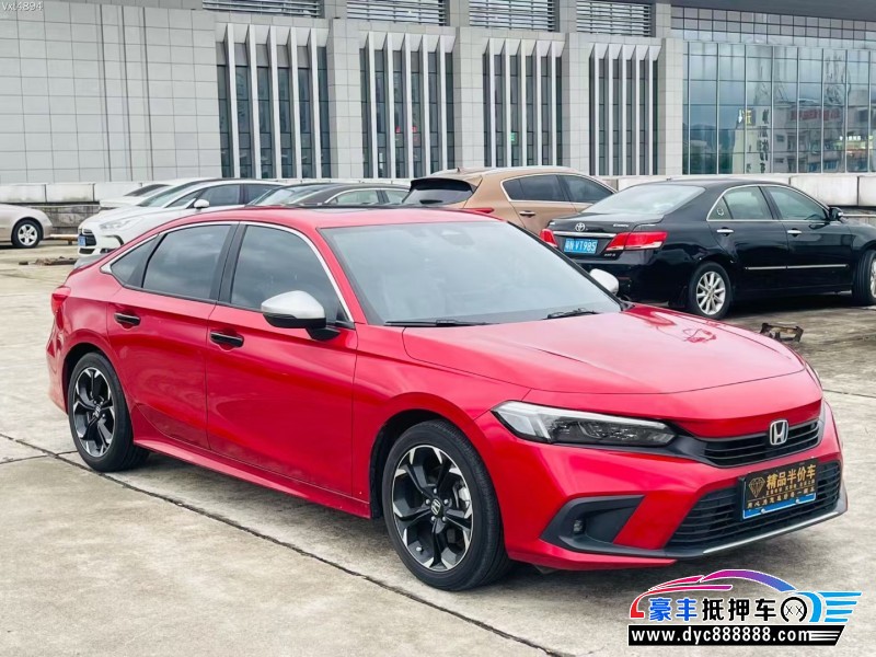 23年本田思域轿车抵押车出售