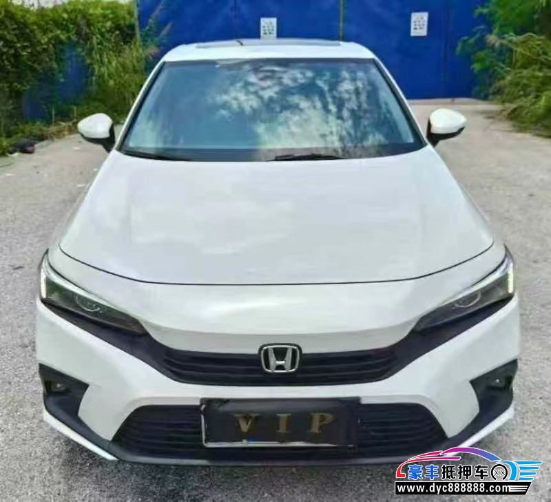 22年本田思域轿车抵押车出售