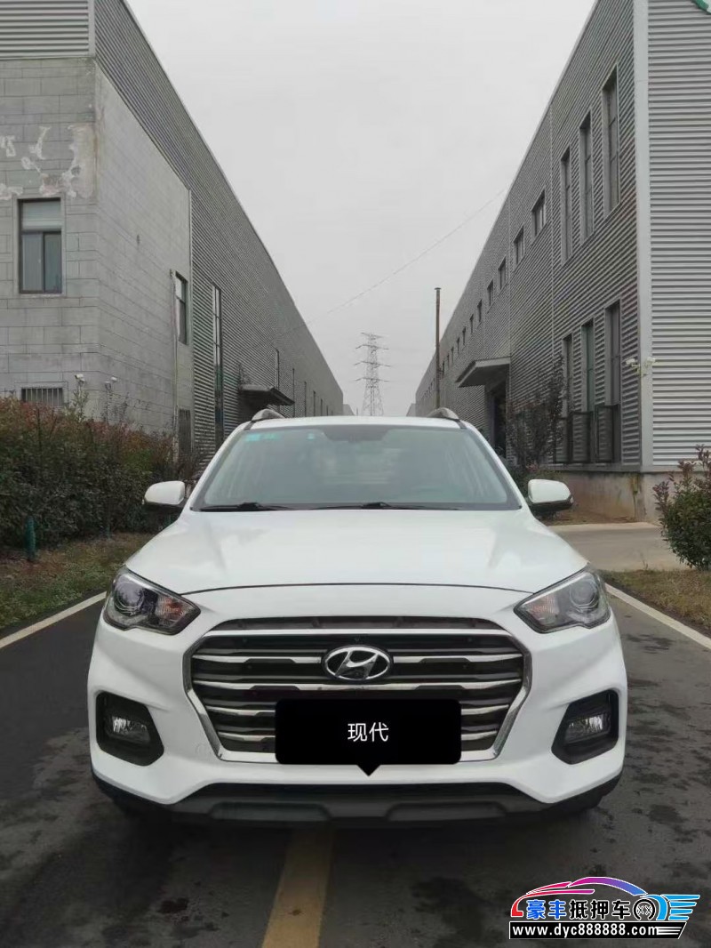 19年现代ix35轿车抵押车出售