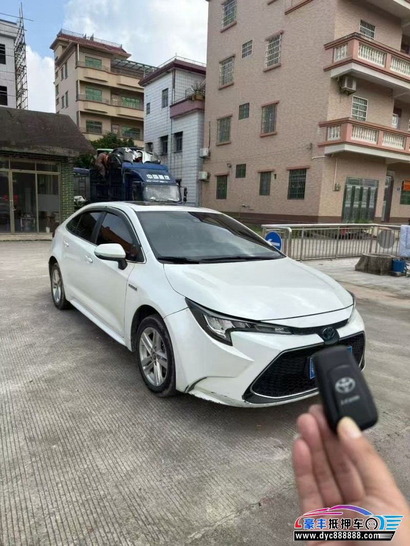 19年丰田雷凌轿车抵押车出售