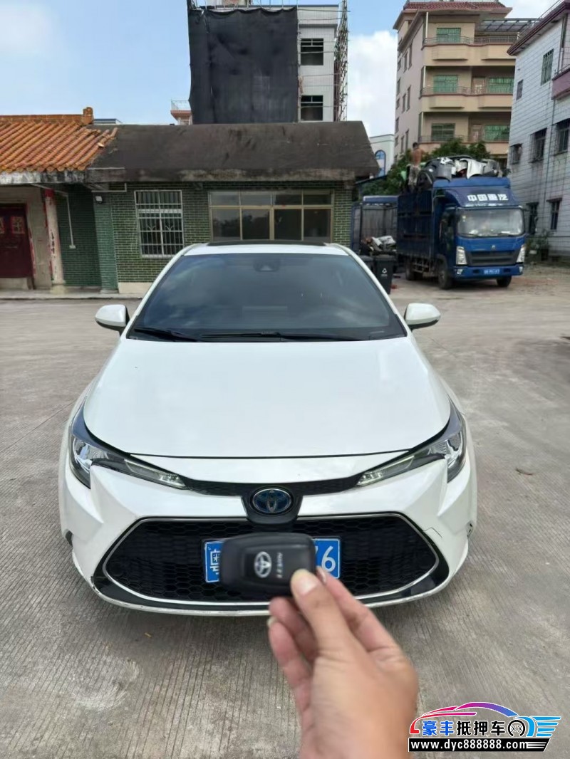 19年丰田雷凌轿车抵押车出售