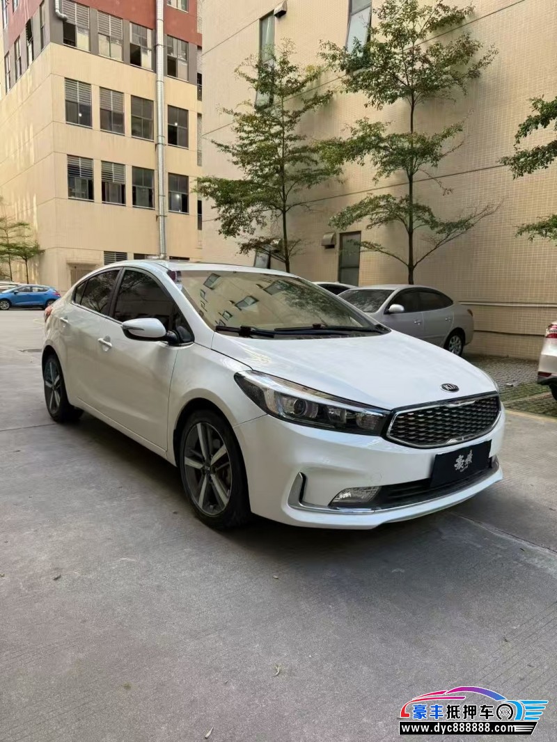 19年起亚K3轿车抵押车出售