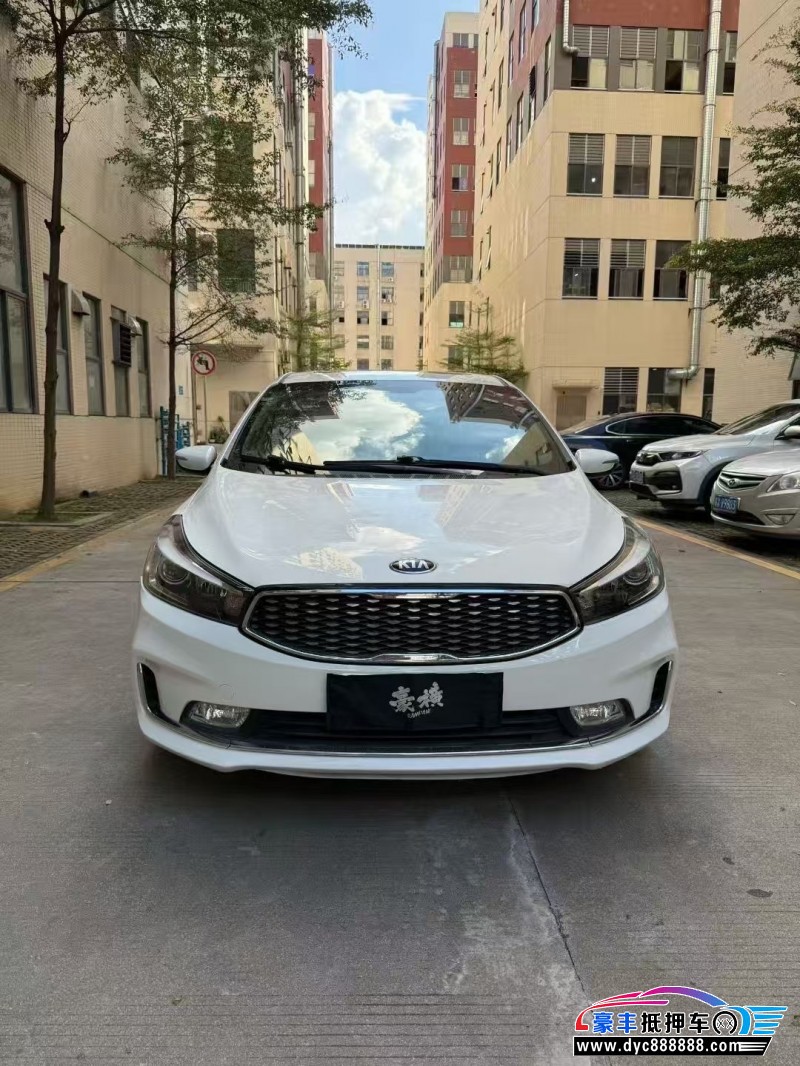 19年起亚K3轿车抵押车出售