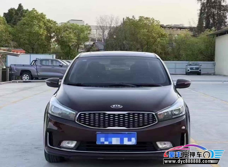 16年起亚K3轿车抵押车出售