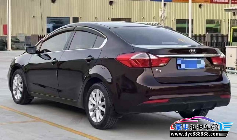 16年起亚K3轿车抵押车出售