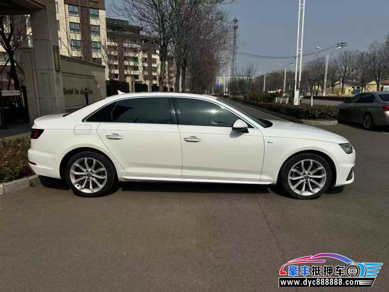 19年奥迪A4L轿车抵押车出售