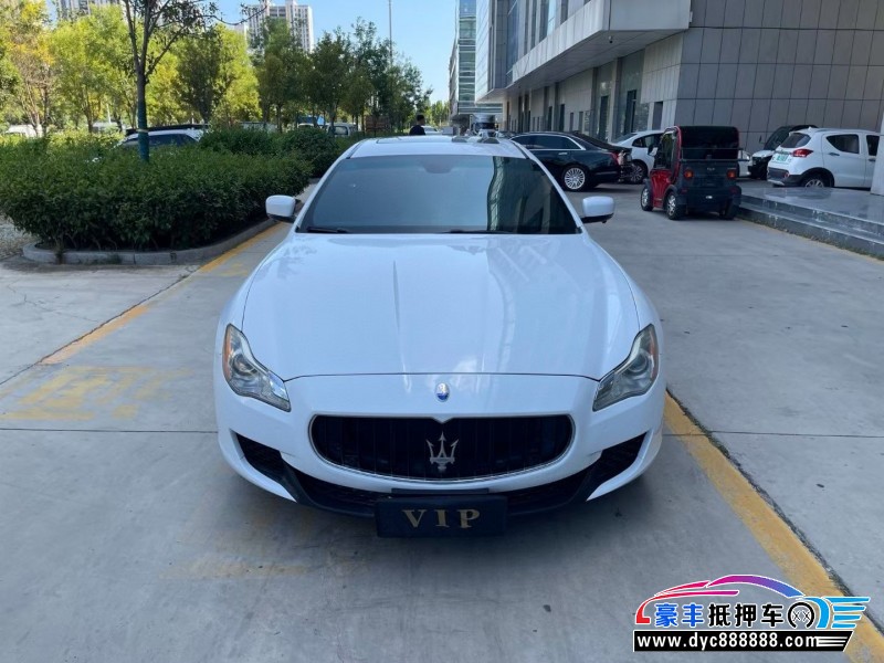 14年玛莎拉蒂总裁轿车抵押车出售