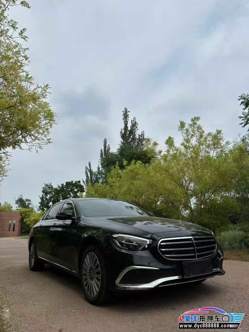 23年奔驰E轿车抵押车出售