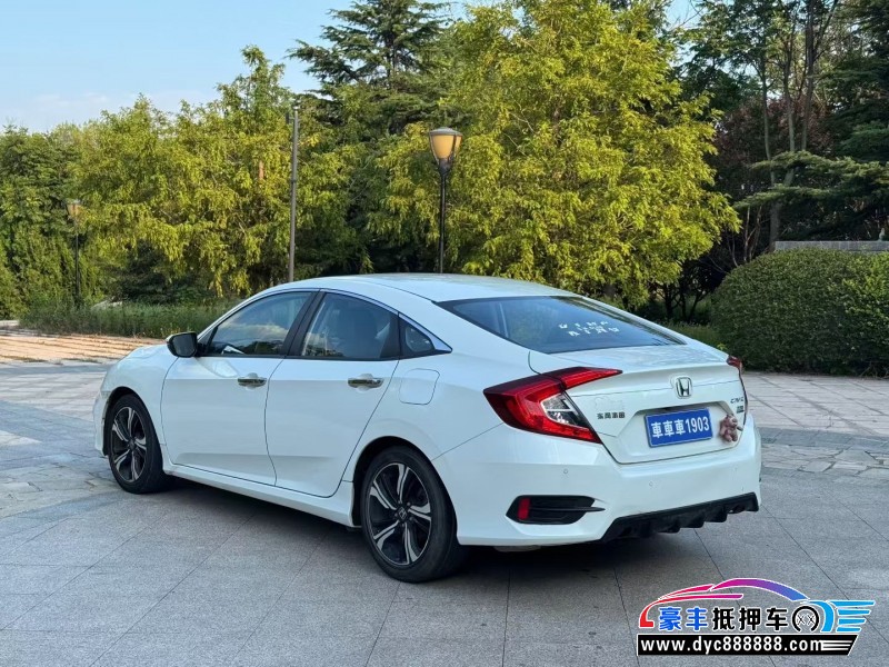 22年本田思域轿车抵押车出售