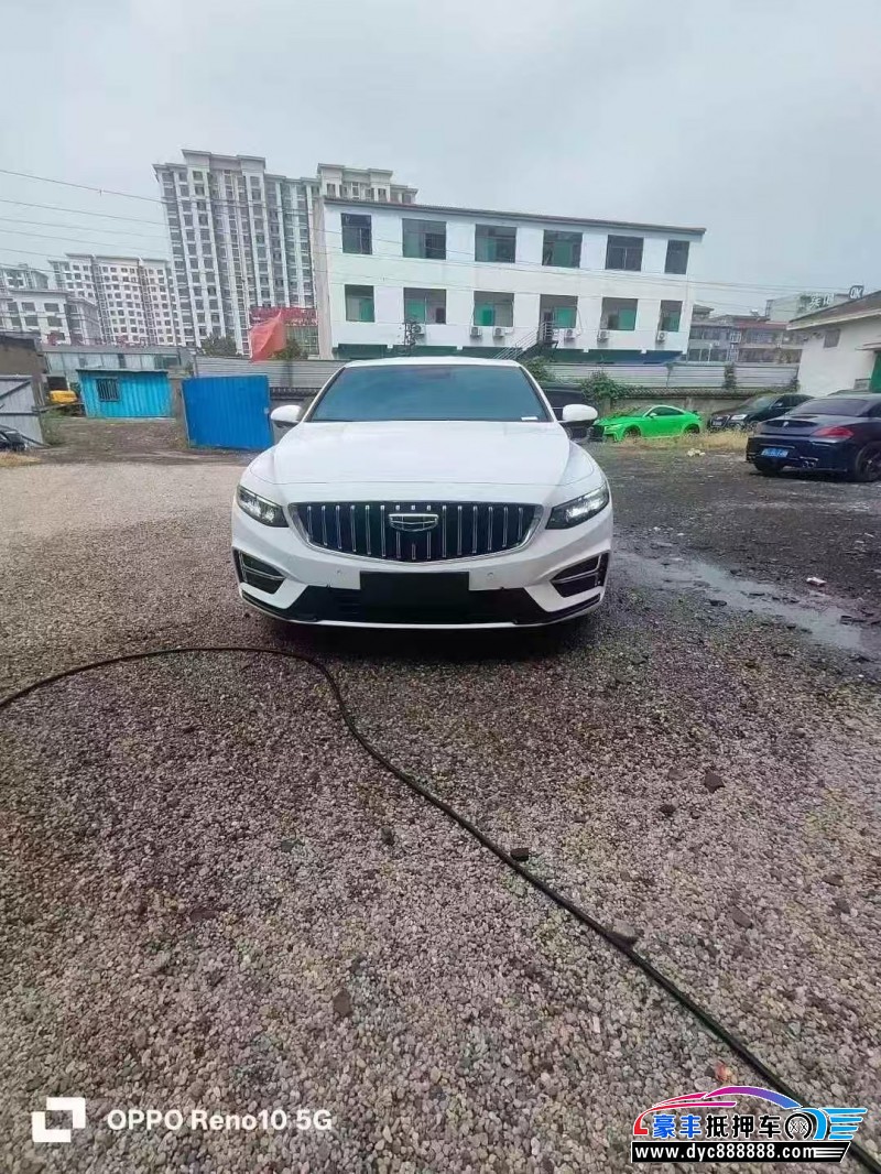 24年吉利星瑞轿车抵押车出售