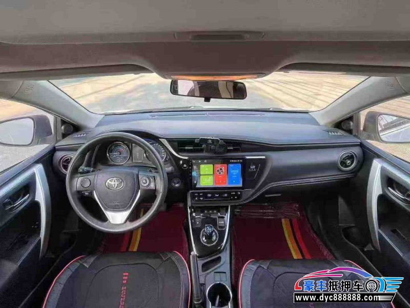 19年丰田卡罗拉轿车抵押车出售