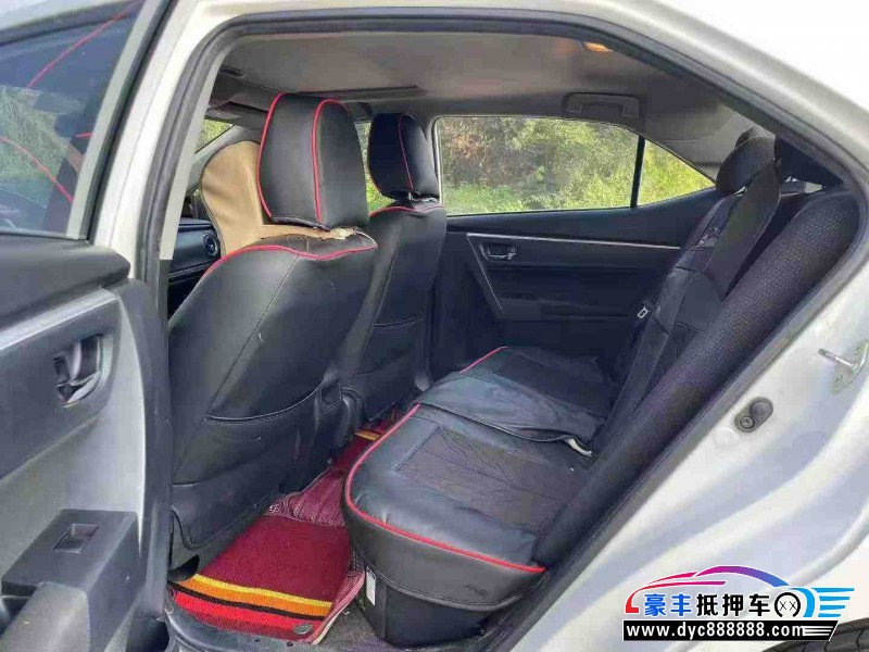 19年丰田卡罗拉轿车抵押车出售