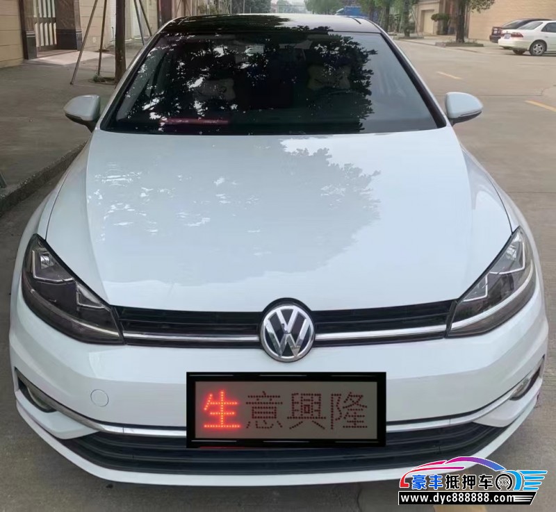20年大众高尔夫轿车抵押车出售