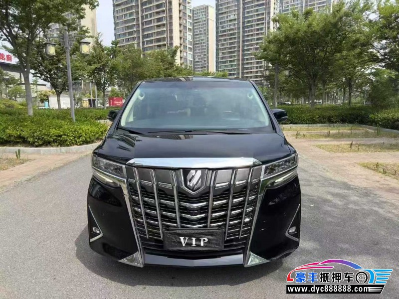 17年丰田埃尔法MPV抵押车出售