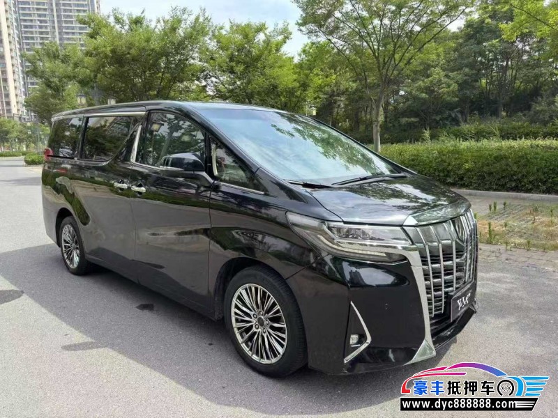 17年丰田埃尔法MPV抵押车出售